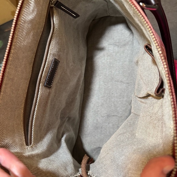 Large Dooney & Bourke Pink Satchel/satchel Bag - Picture 8 of 15